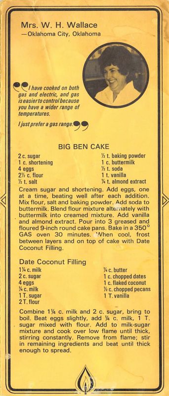 Mollie Wallace Big Ben Cake recipe